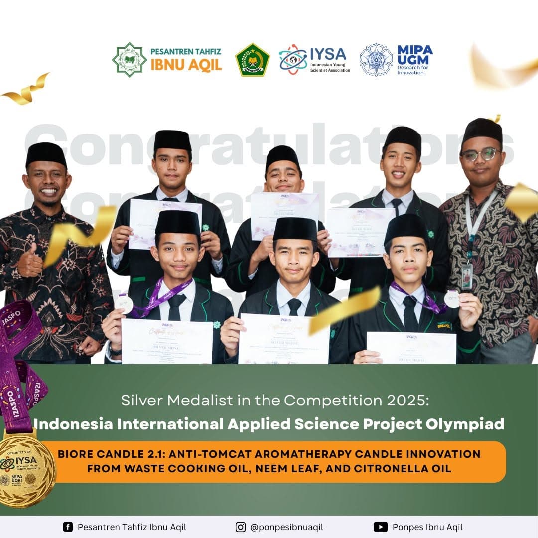 2 Tim Santri Ibnu Aqil Sukses Memperoleh Medali Perak Di Ajang Internasional